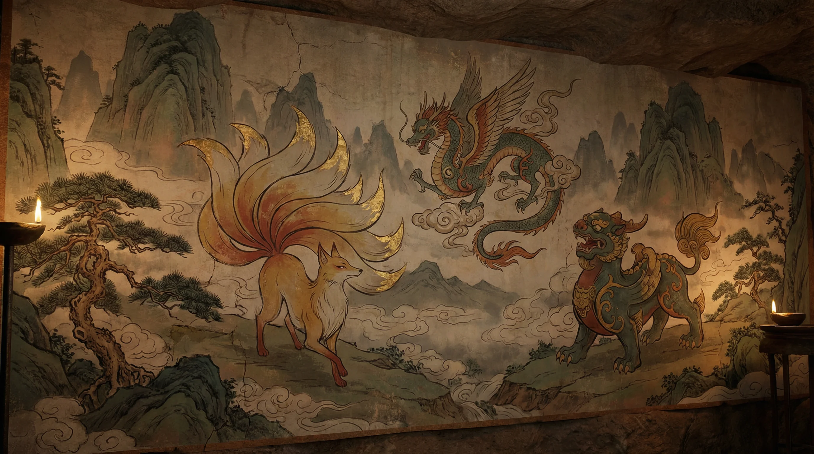山海经 - 虎头要塞电流 上古神兽动漫
